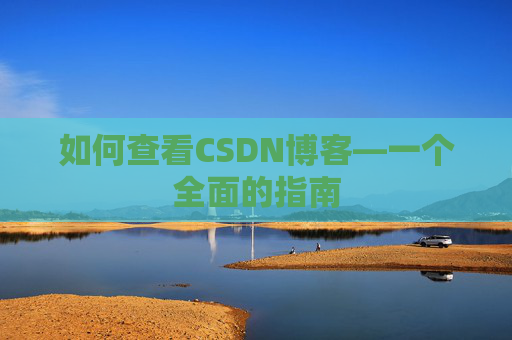 如何查看CSDN博客—一个全面的指南